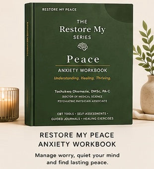 Restore My Peace: Anxiety Workbook